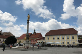 Square next to the cathedral