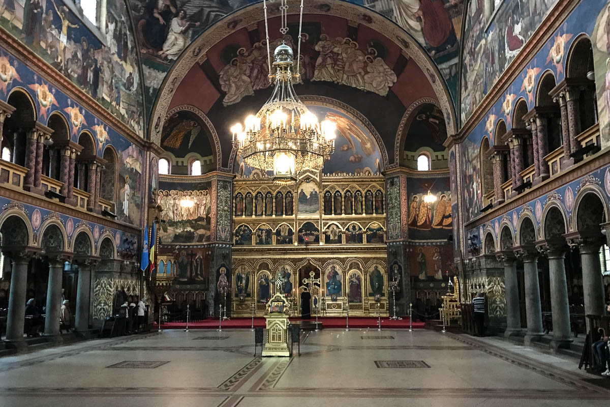 Inside of Holy Trinity Cathedral