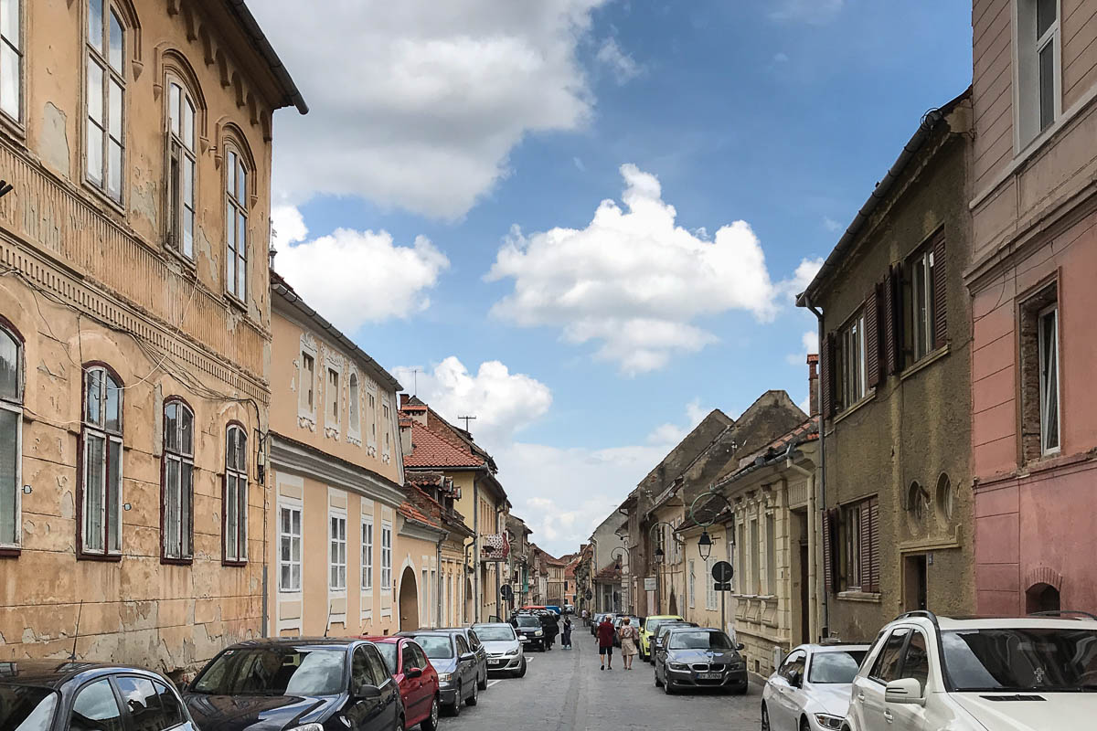 Typical street in the historic center
