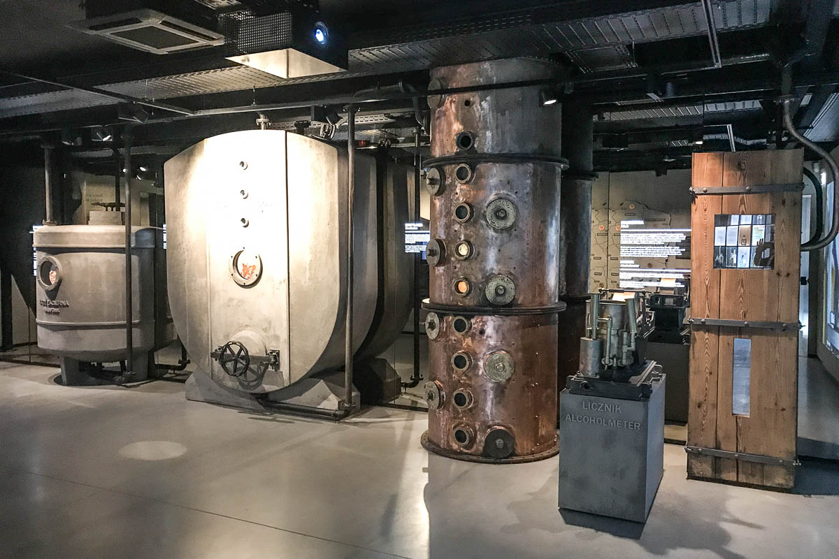 Inside Polish Vodka Museum