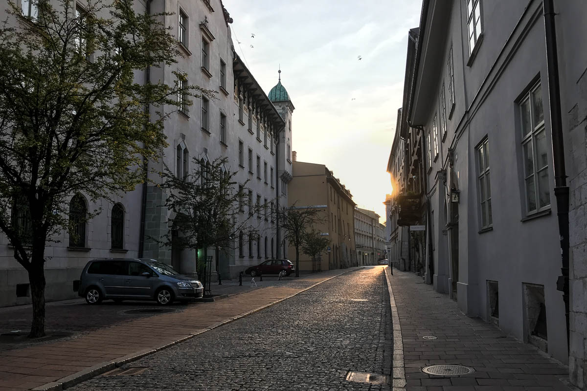 Typical street in Old Town