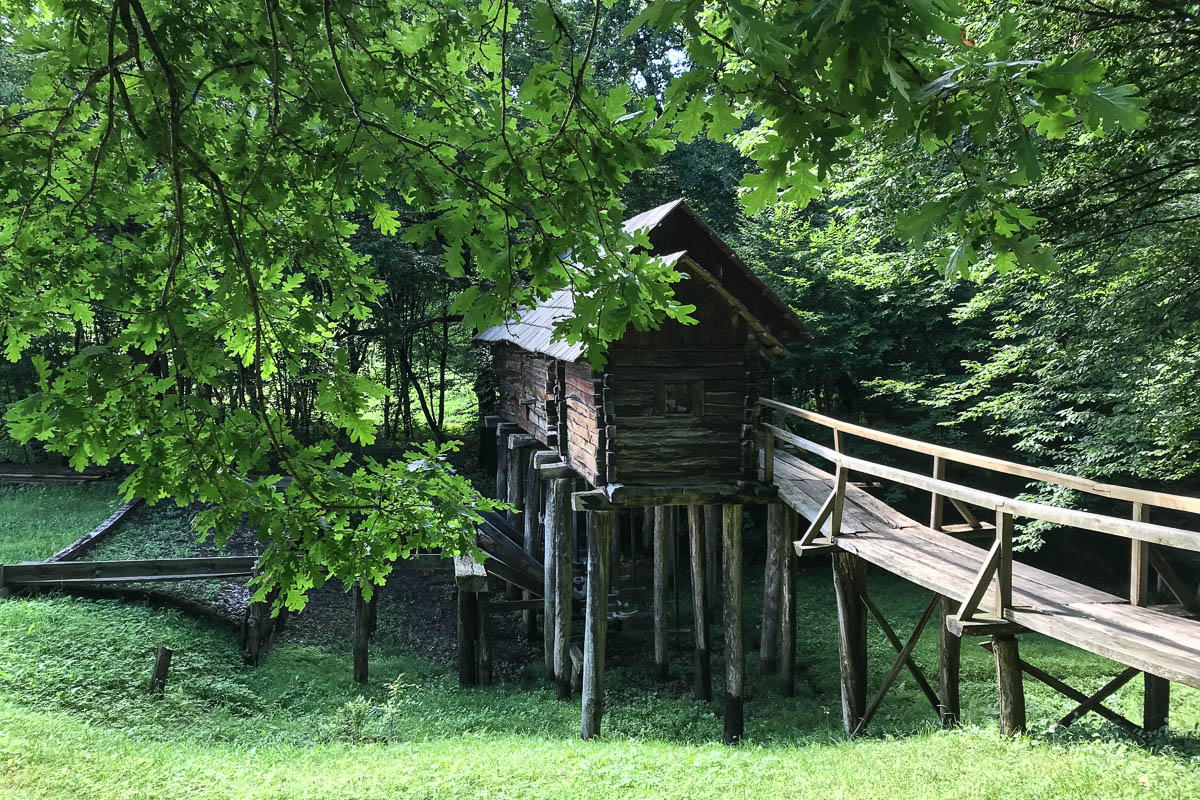 ASTRA Museum of Traditional Folk Civilization on outskirts of Sibiu