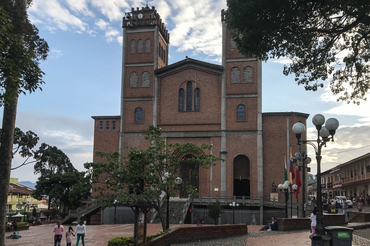 Front of Catedral Virgen de las Mercedes