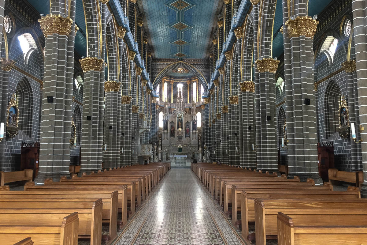 Inside the Basilica