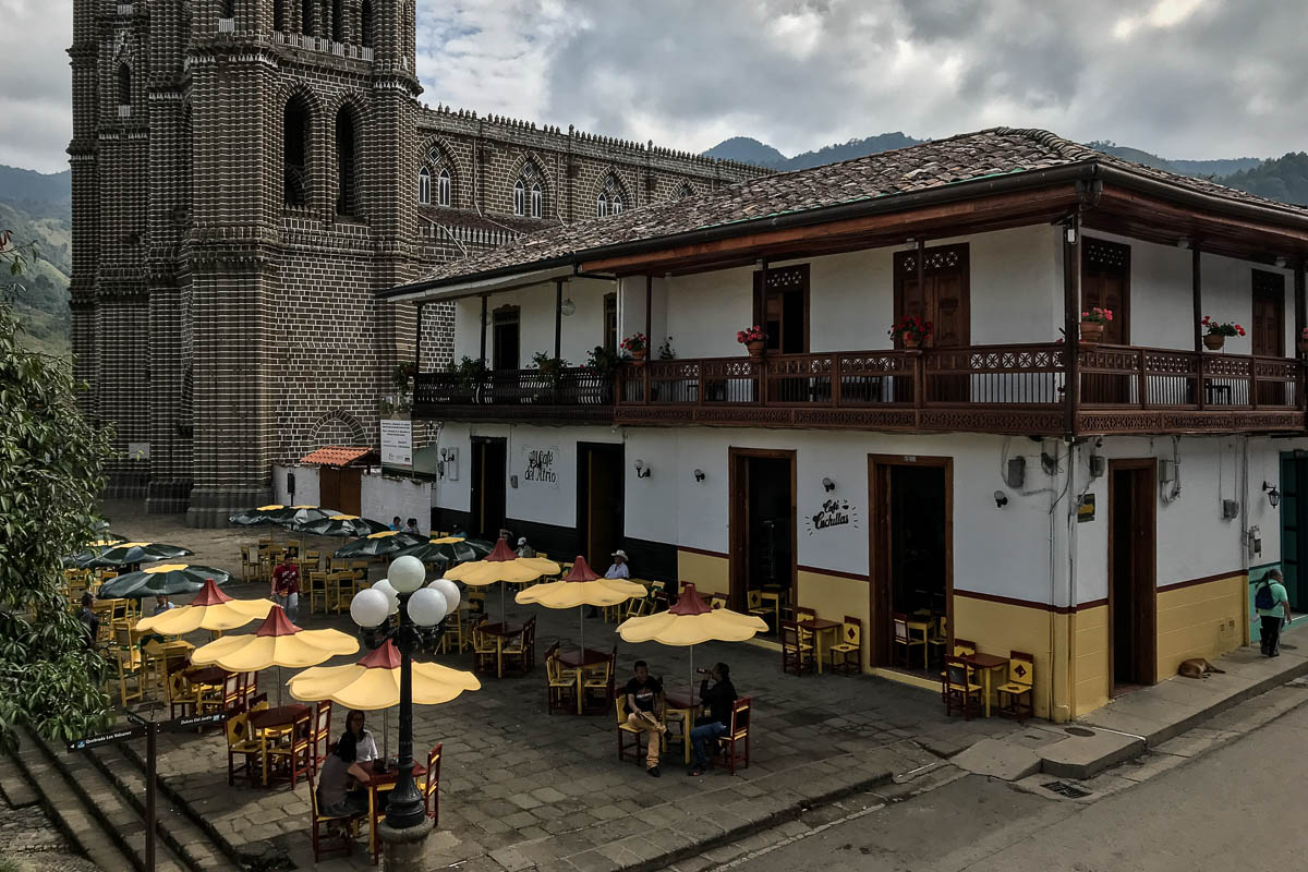 View from de los Andes Café
