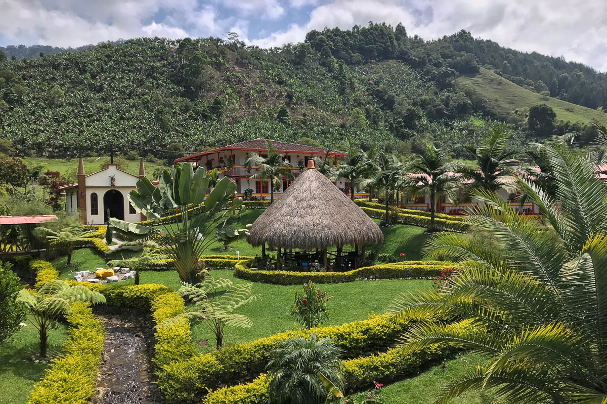 Garden outside of town