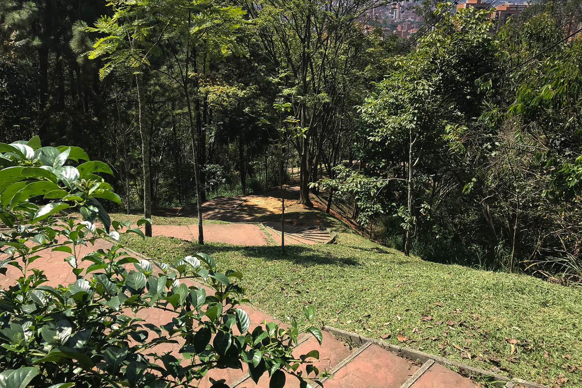 The stairs to the top of El Volodor