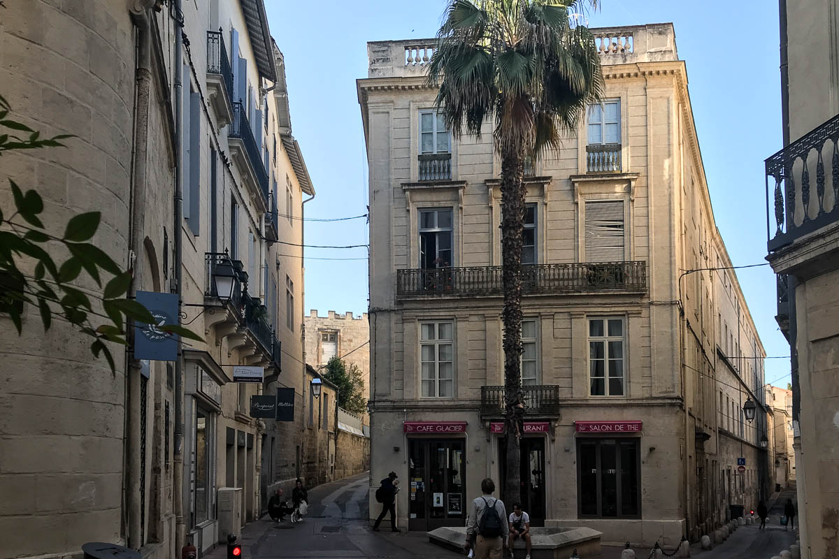 Typical street in the historic core