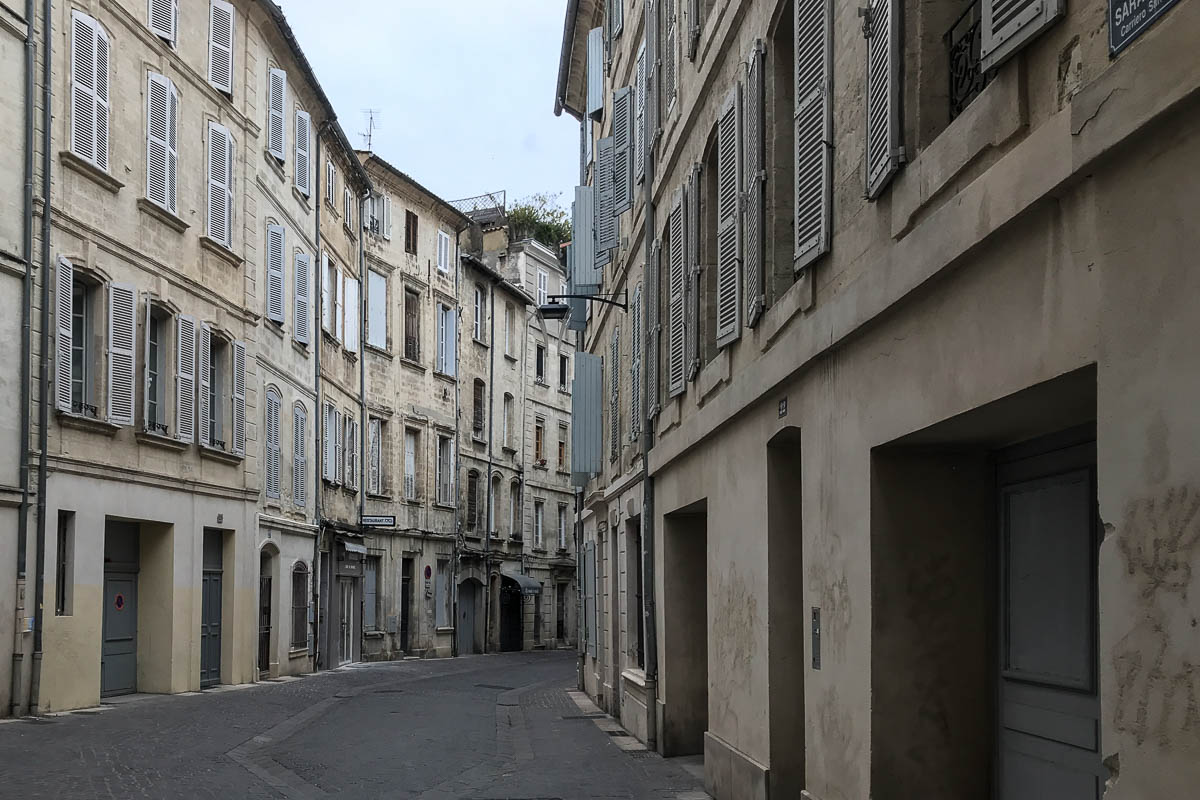 Typical street in the historical core
