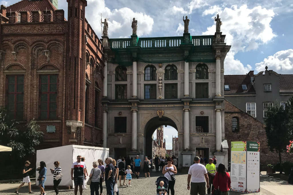 The inner gate leading to the Royal Way