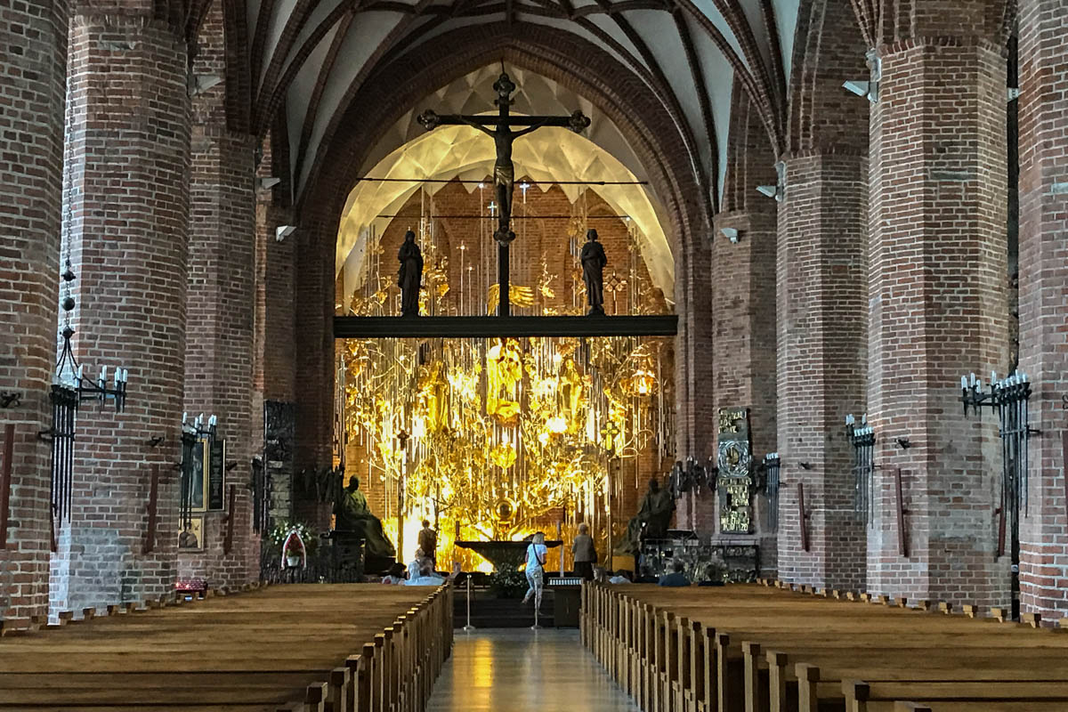 St Bridget's Amber Altar