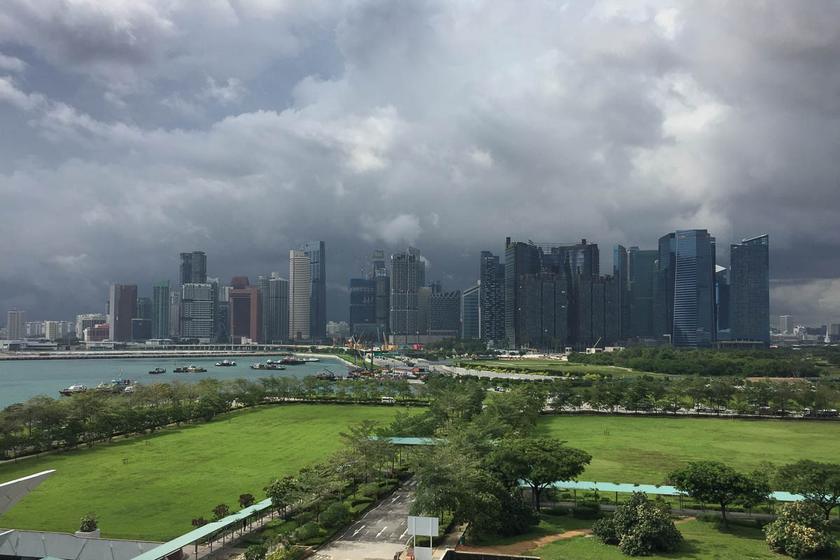 Singapore skyline