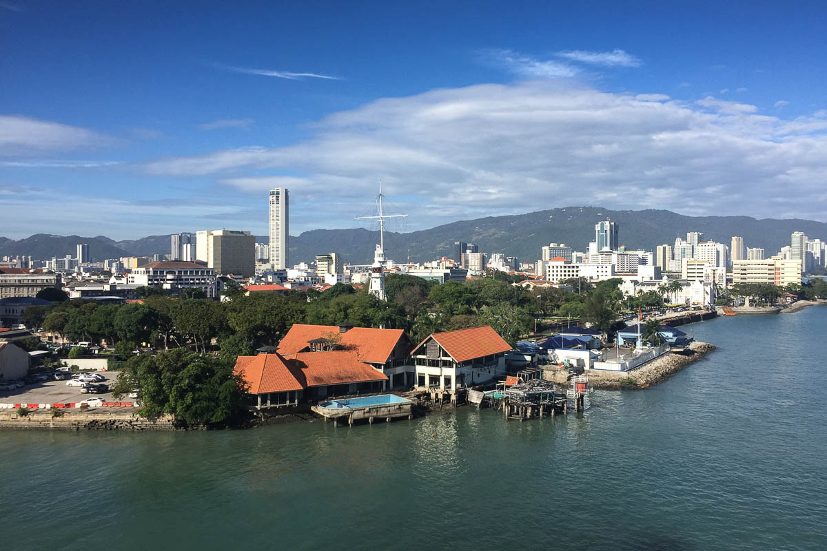 Georgetown from the harbor