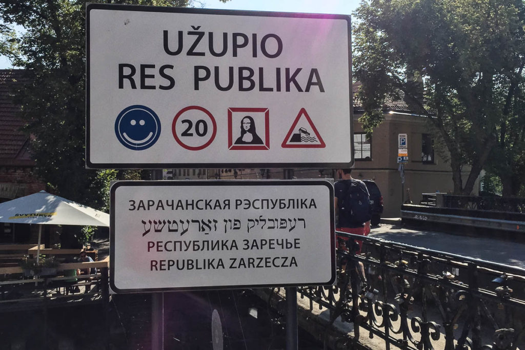 Welcome to Uzupis