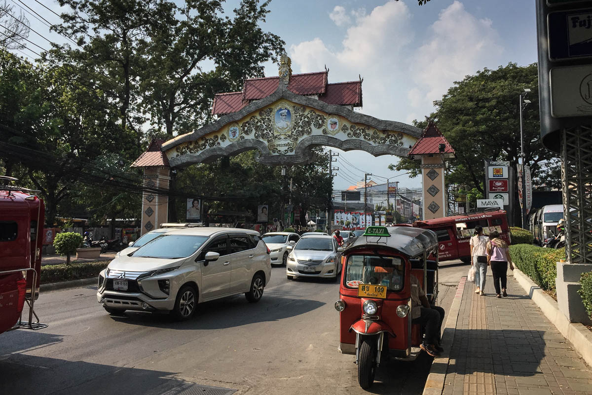 Crossing the street can be a bit of a challenge