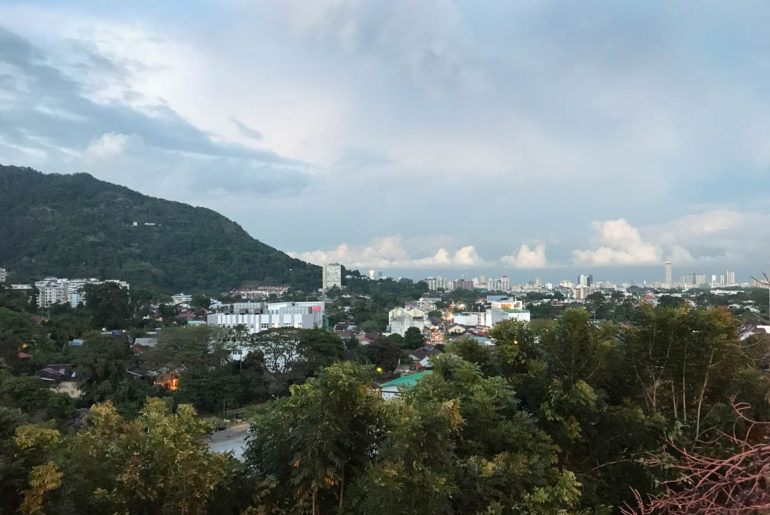 View of Penang from Kek Lok Si