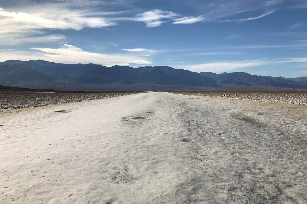Salt Flats in Death Valley National Park